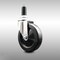 Service Caster 5 Inch 316SS Soft Rubber Wheel Swivel 1-3/8 Inch Expanding Stem Caster SCC SCC-SS316EX20S514-SRS-138 - alternate 2